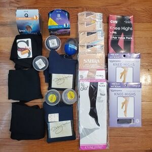 Womens Knee Highs 25 Piece Bundle